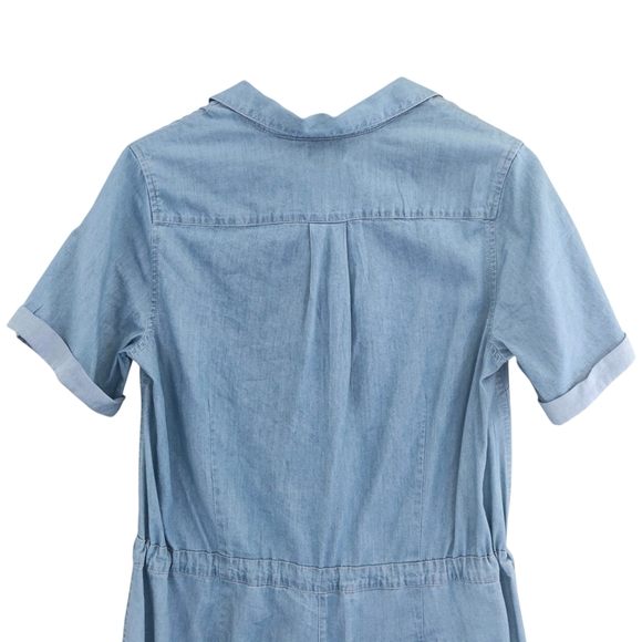 Levi's Light Blue Denim Romper Size Medium Womens - Picture 6 of 7